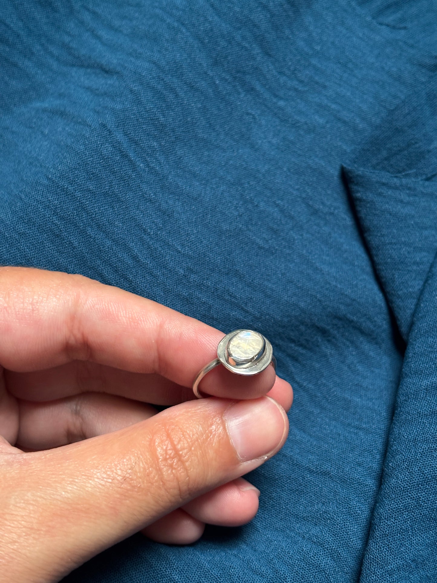 Moonstone ring