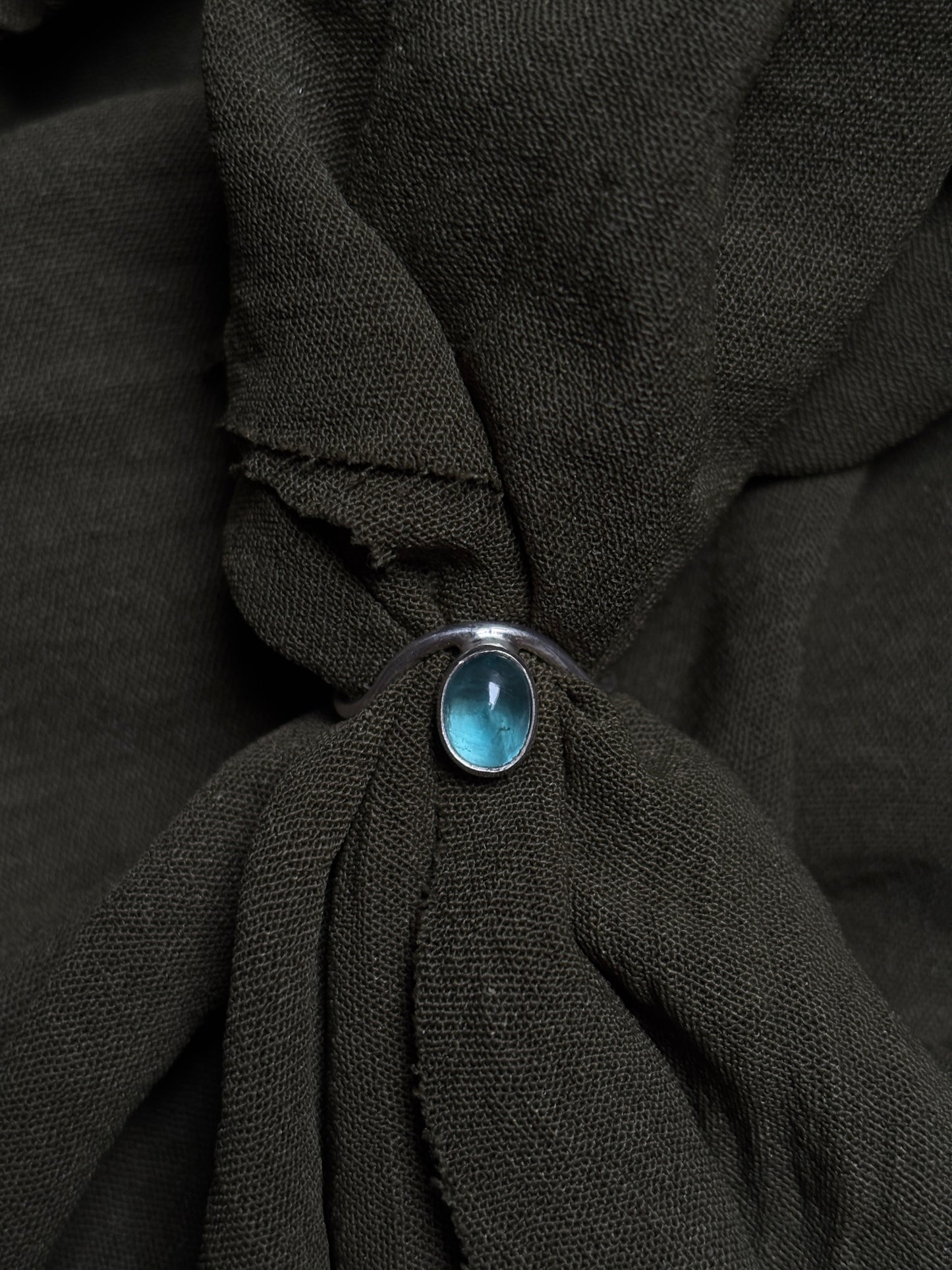 Kyanite ring
