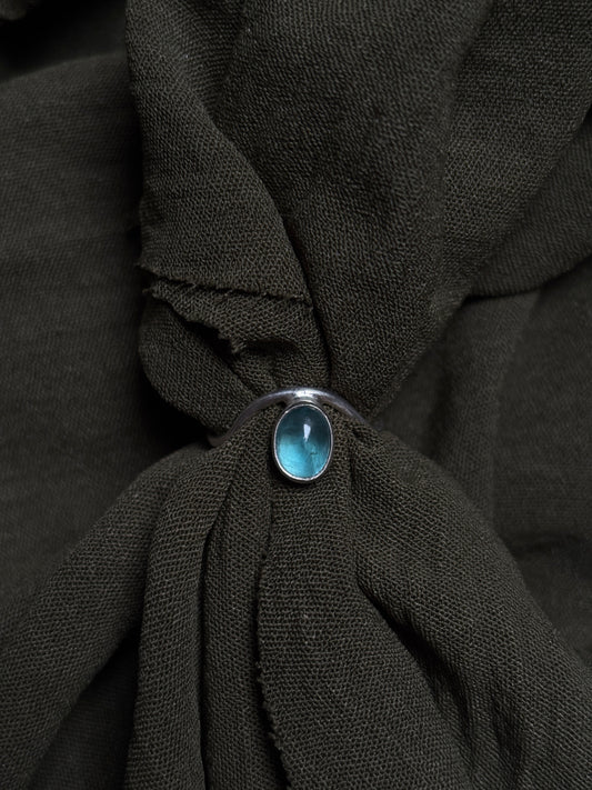 Kyanite ring