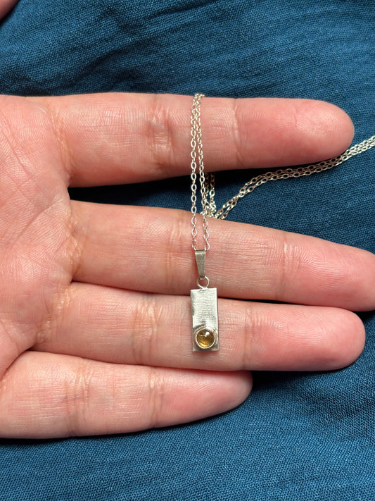Tourmaline pendant
