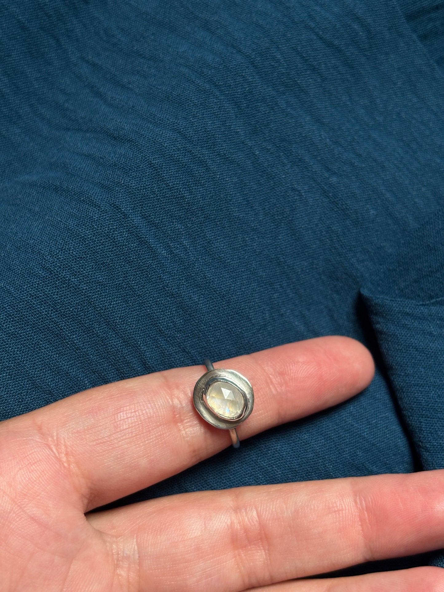 Moonstone ring