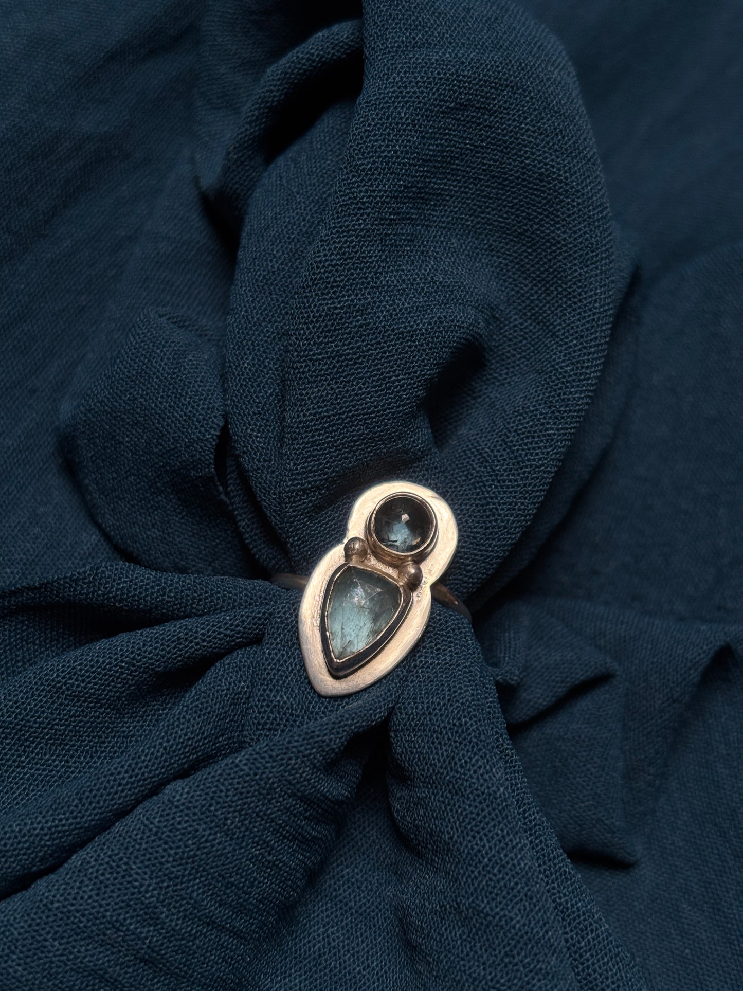 Kyanite ring