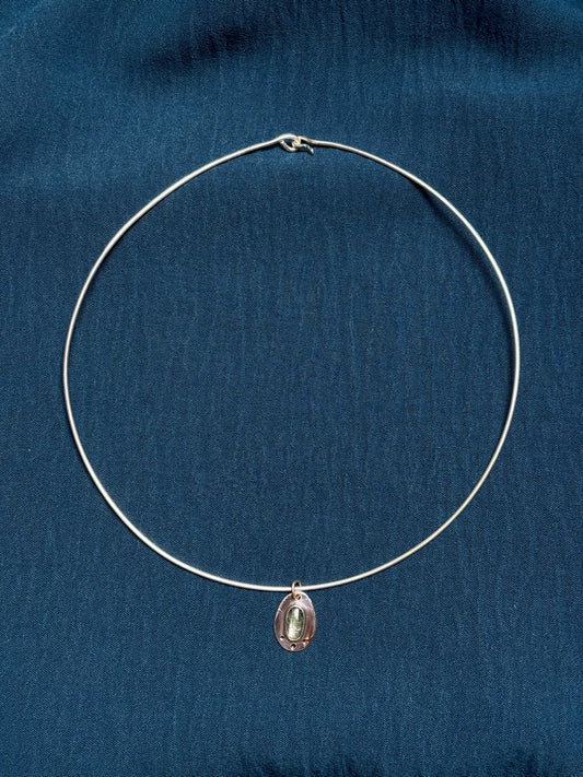 Apatite choker necklace