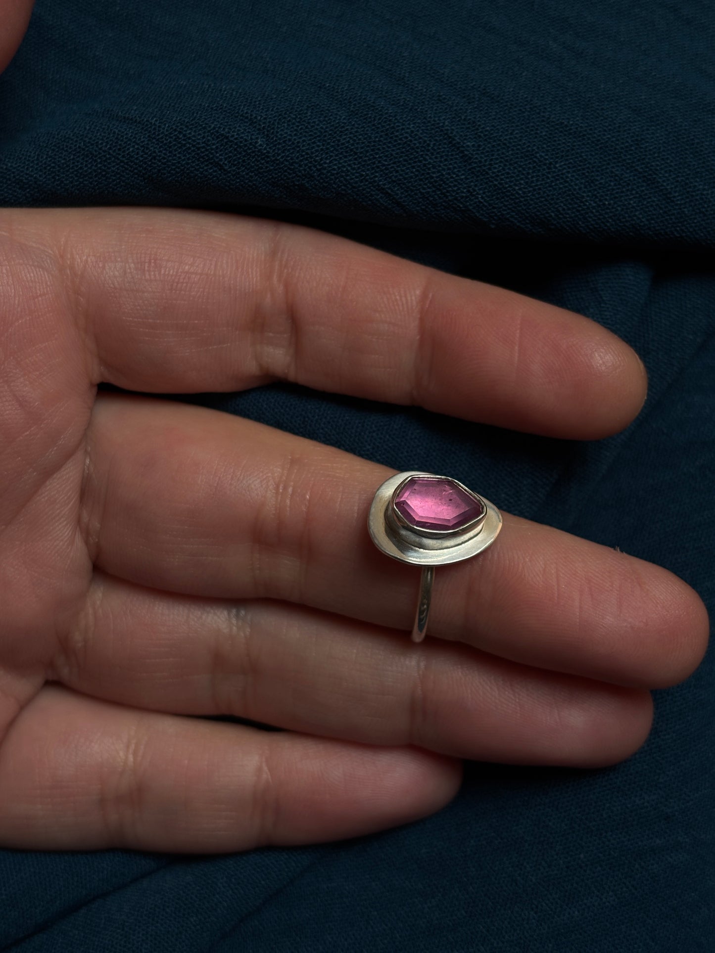 Sapphire ring- Size N