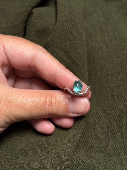 Kyanite ring