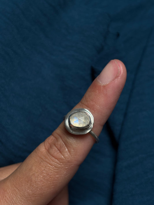 Moonstone ring
