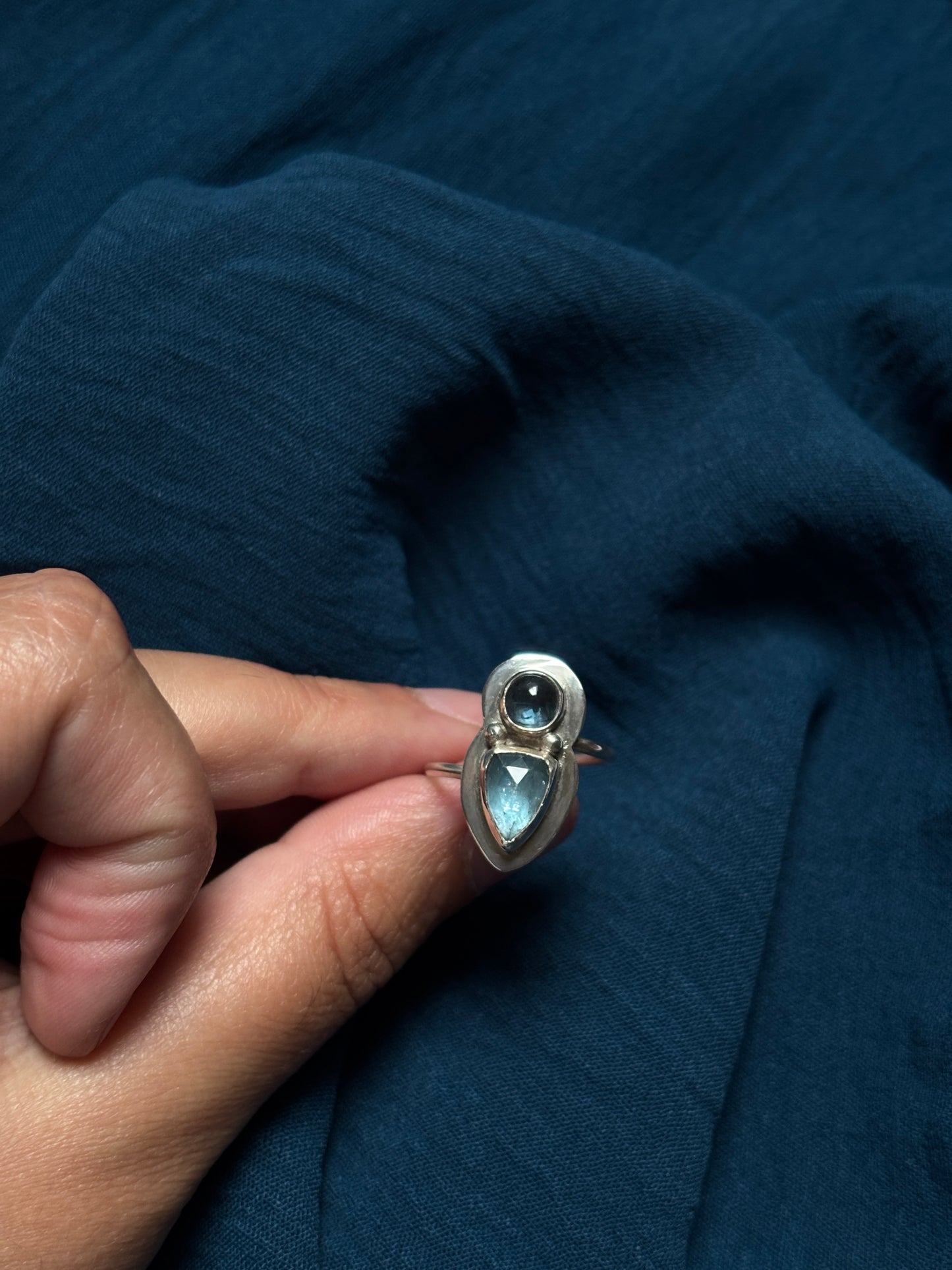 Kyanite ring